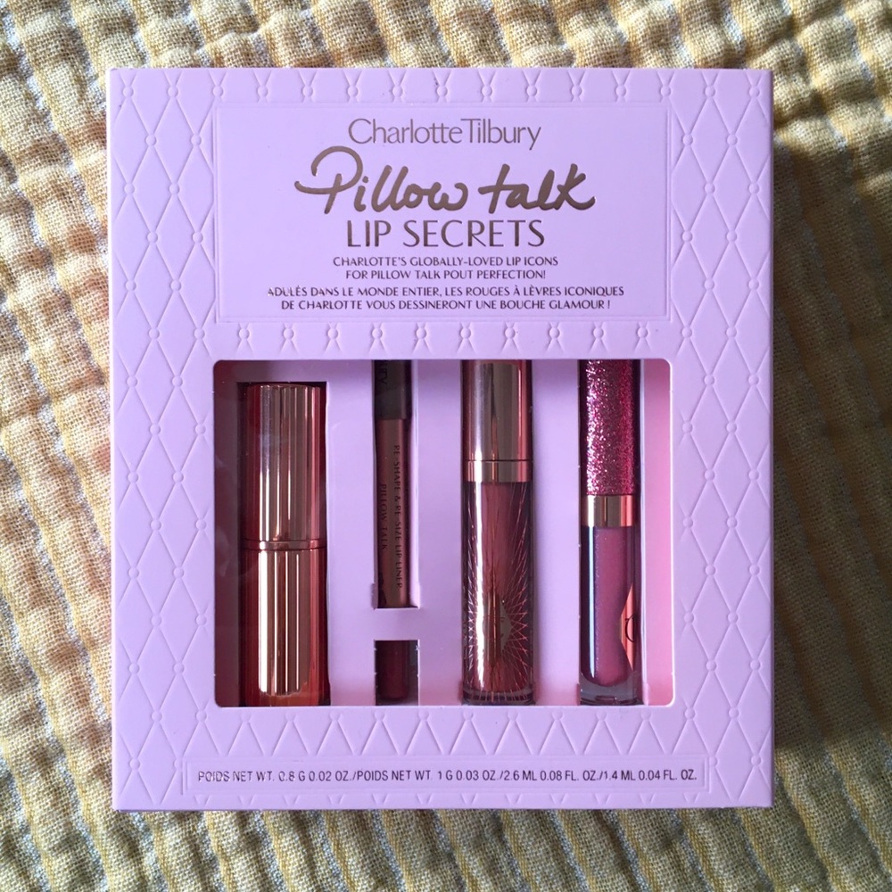 Charlotte Tilbury Pillow Talk Lip Secrets lip kit